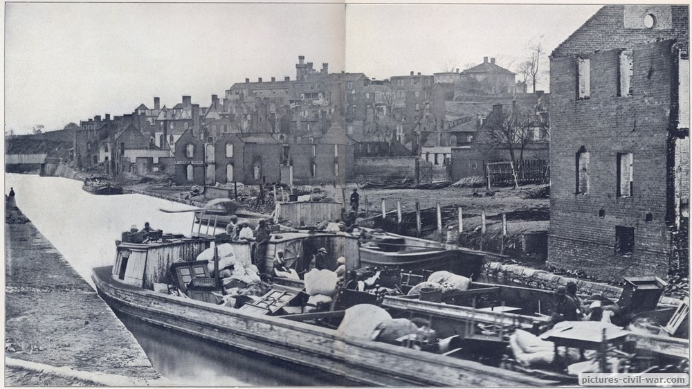 richmond negro refugees canal boat
