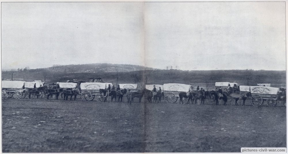 ammunition train wagons cavalry