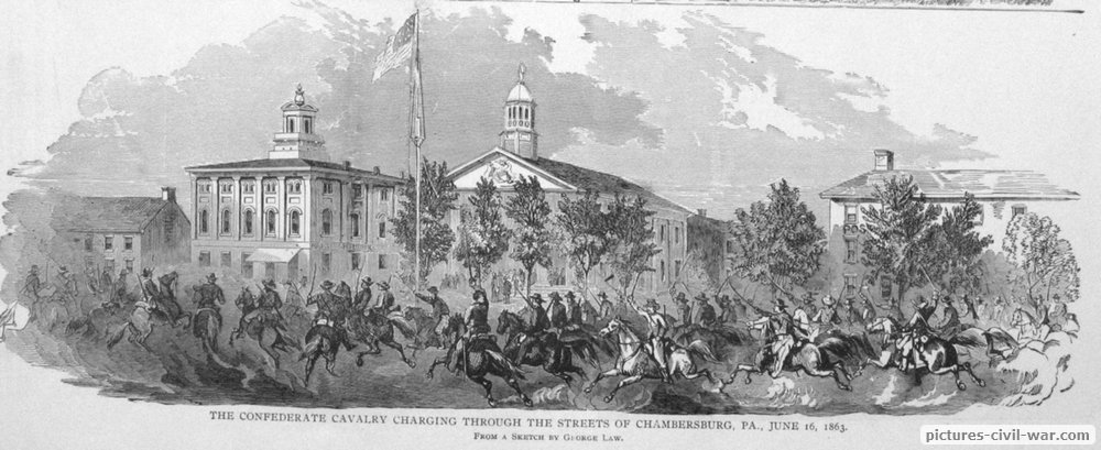 confederate cavalry chambersburg