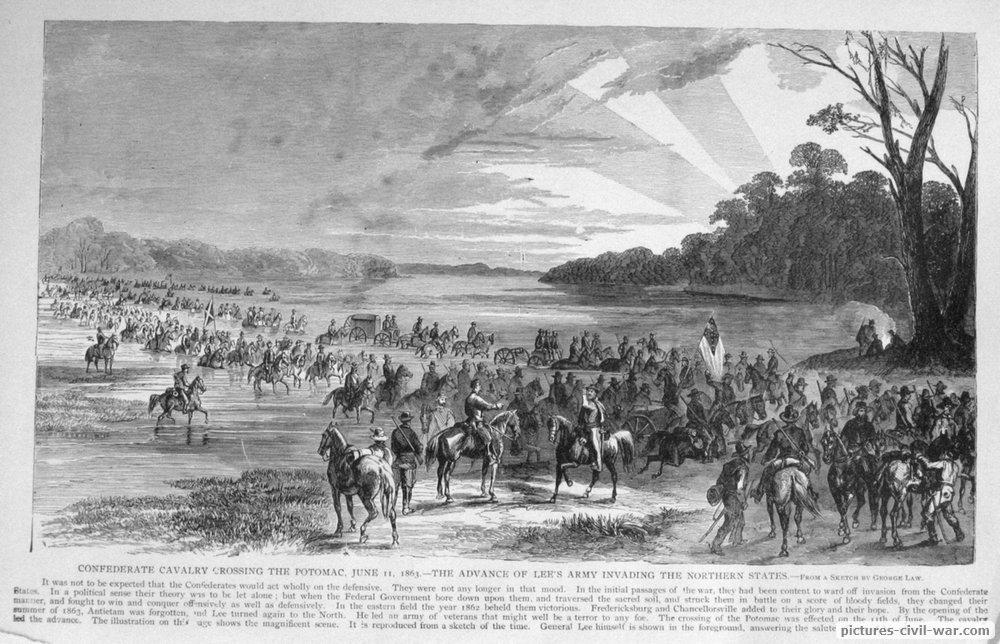 confederate cavalry potomac