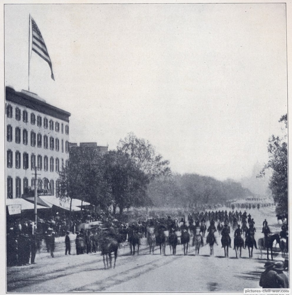 pennsylvania avenue cavalry parade