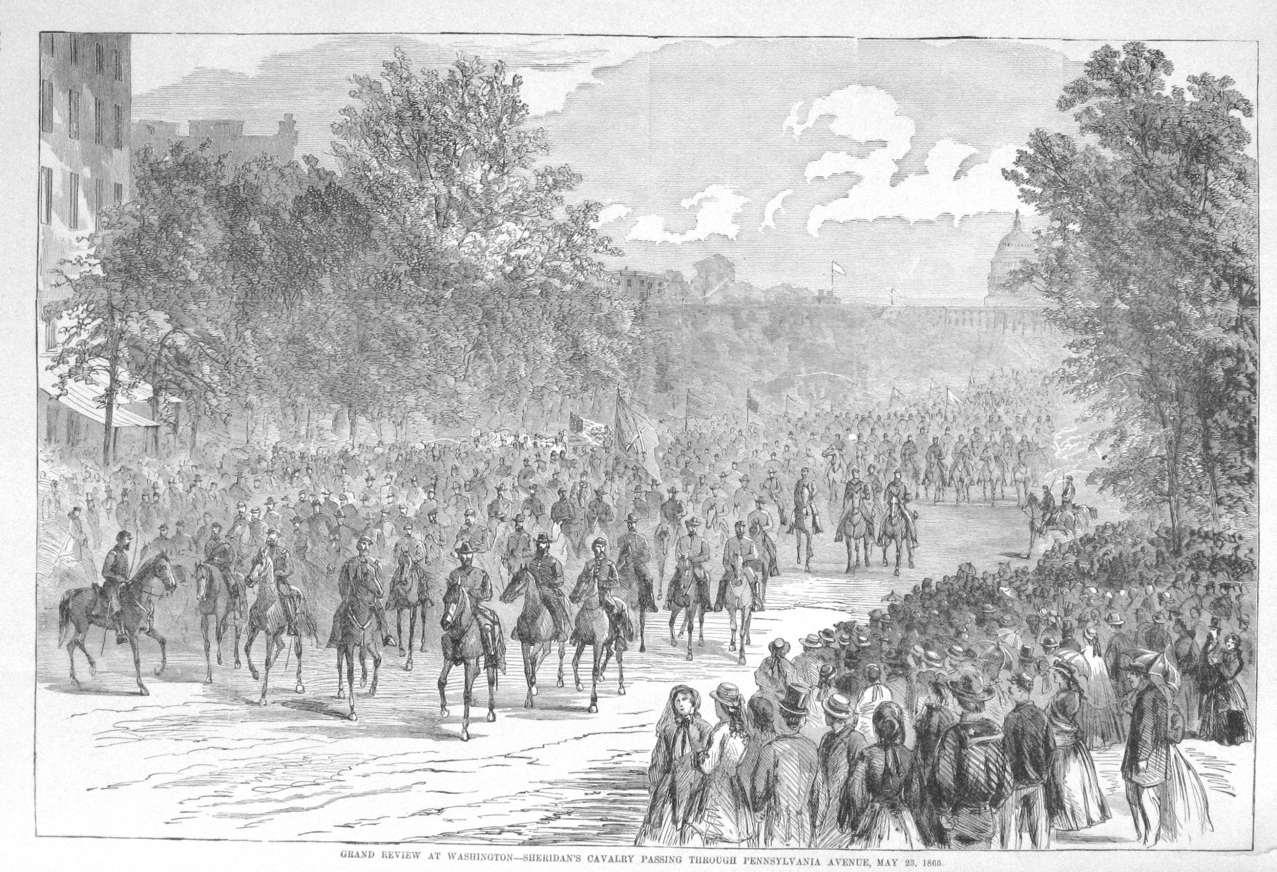 sheridan cavalry pennsylvania avenue washington scaled
