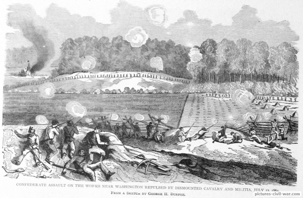 confederate assault works washington