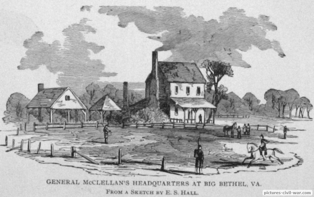 general mcclellan big bethel headquarters