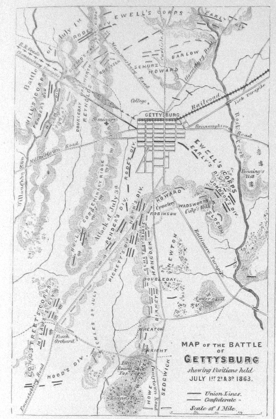 gettysburg map