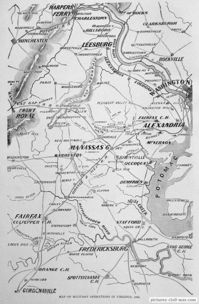 map military operations virginia