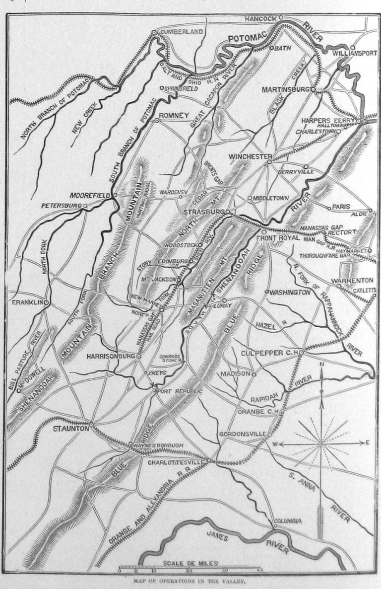 West-virginia-map | Civil War Pictures