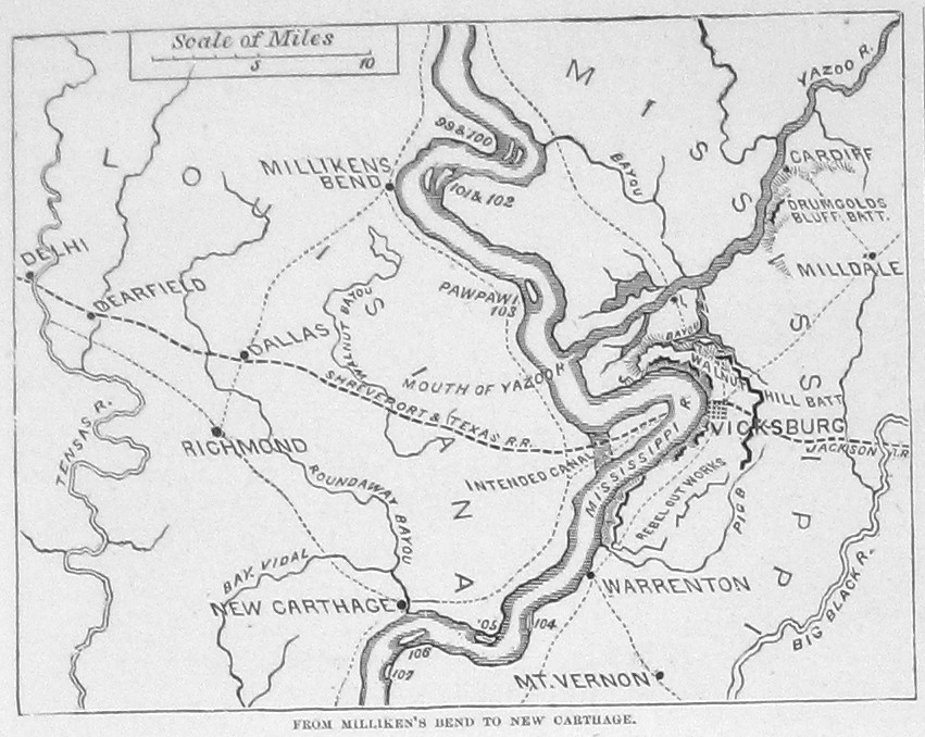 vicksburg mississippi map