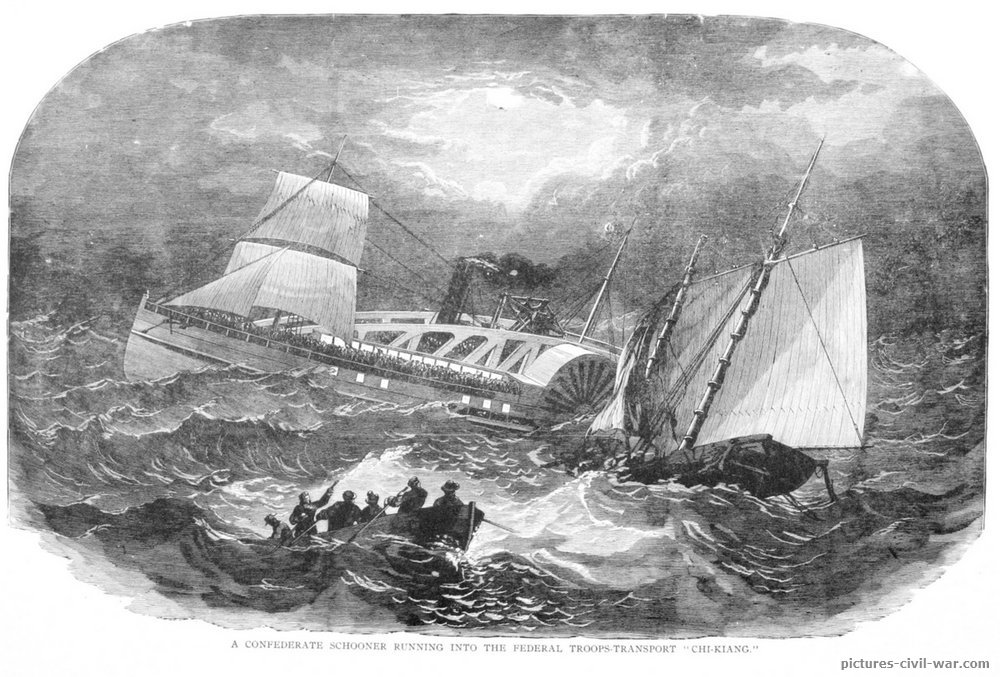 schooner troop transport chikiang