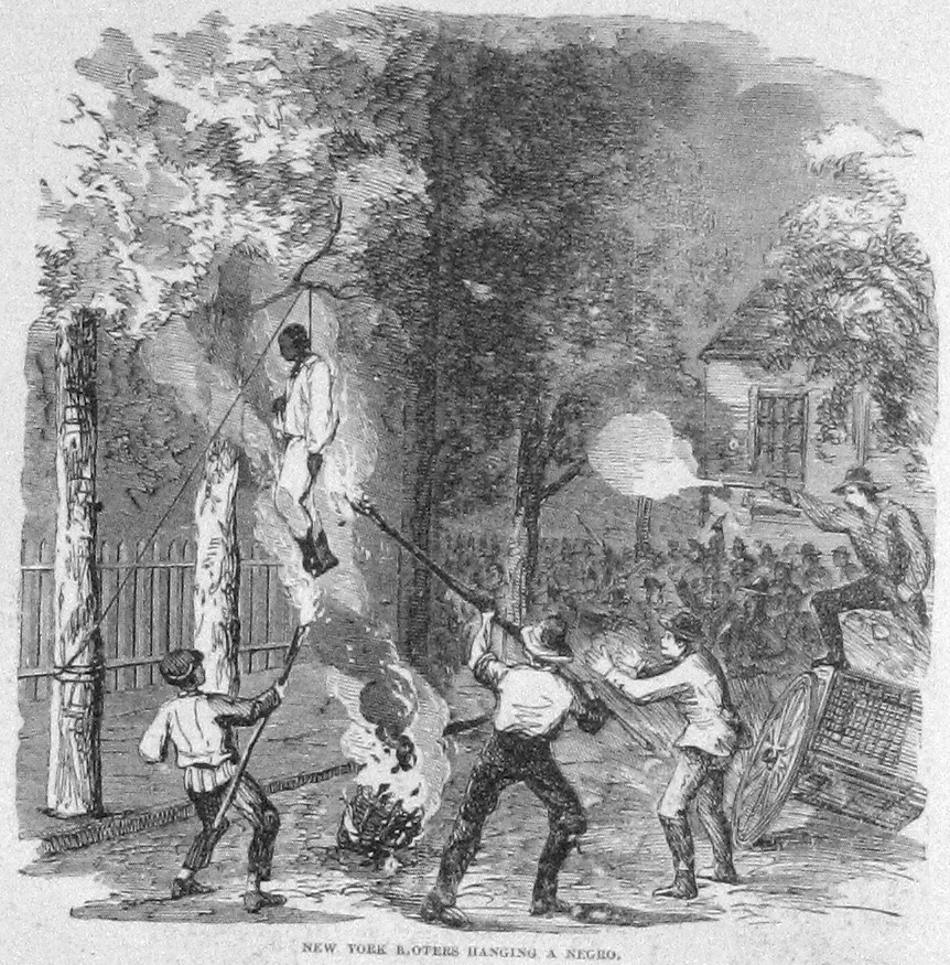 draft riots lynching new york