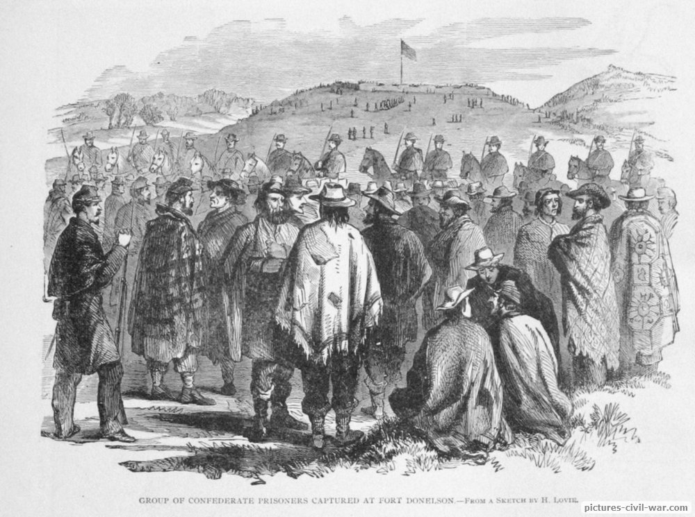prisoners fort donelson confederate