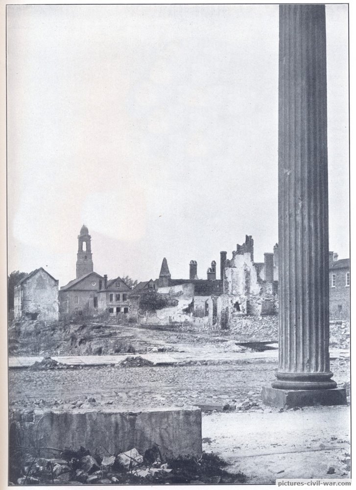 charleston ruins circular church view
