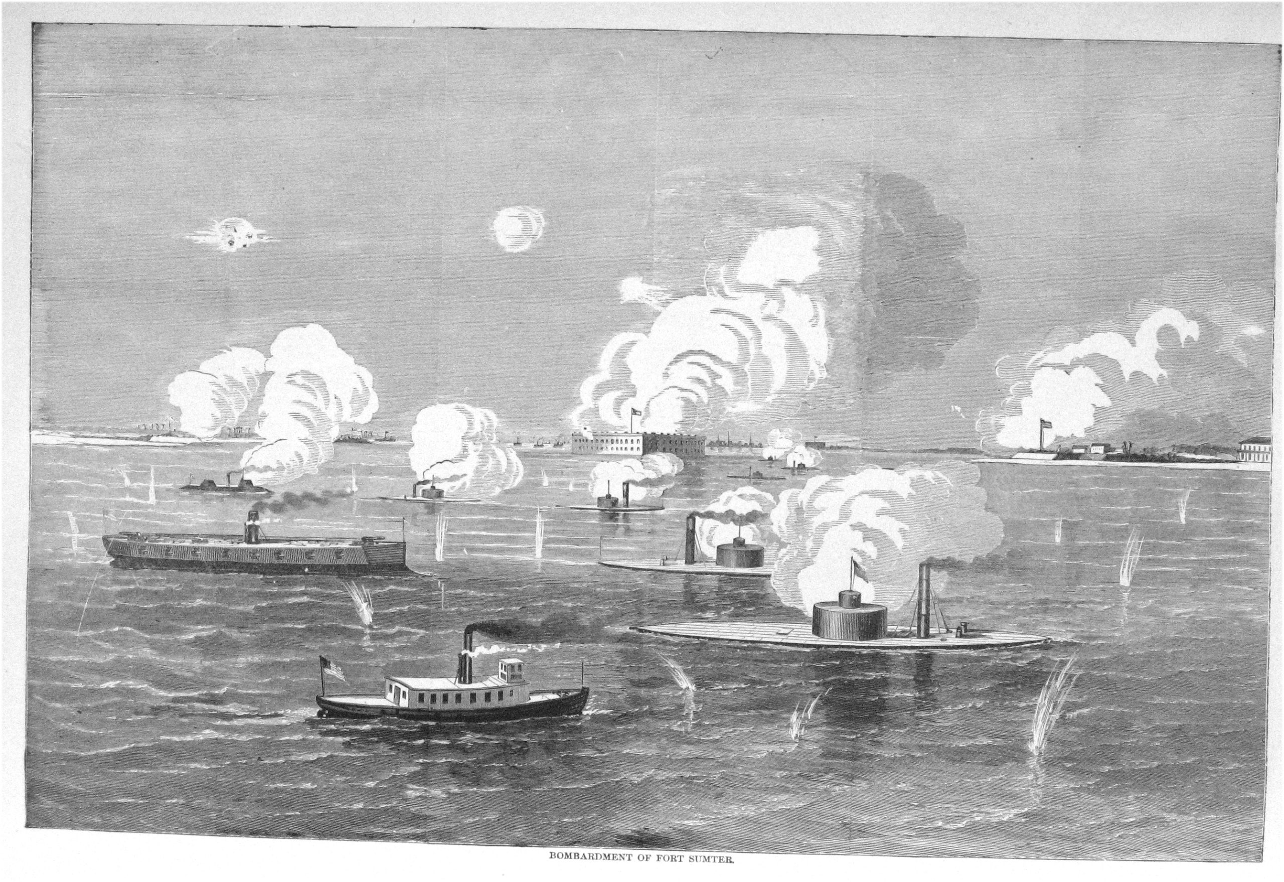fort sumter bombardment scaled