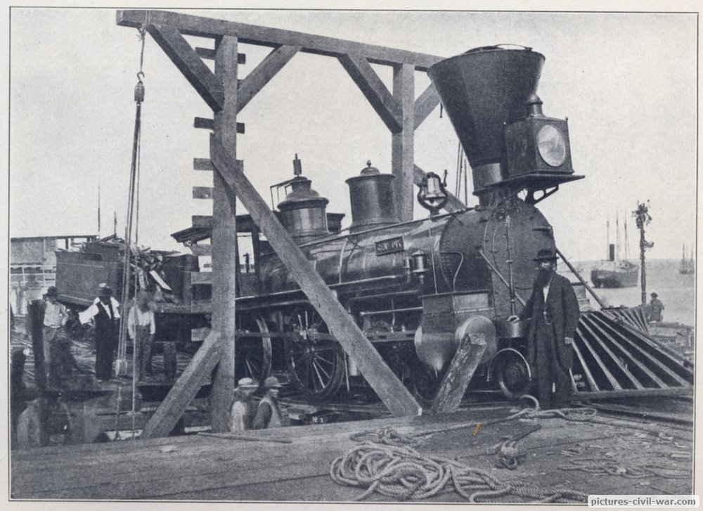 general dix railroad engine locomotive
