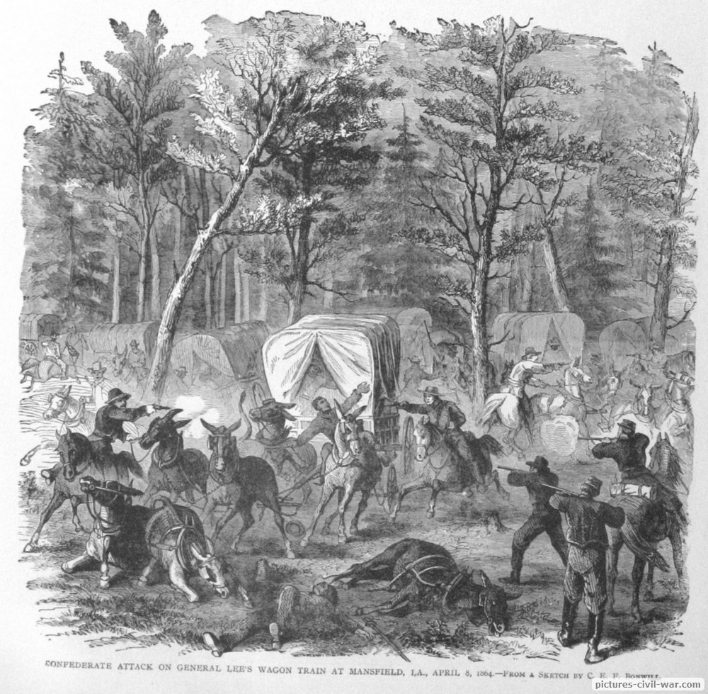 wagon train attack general lee mansfield