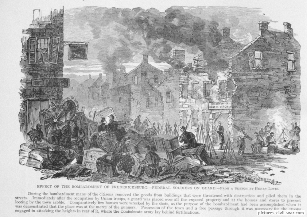 fredericksburg bombardment