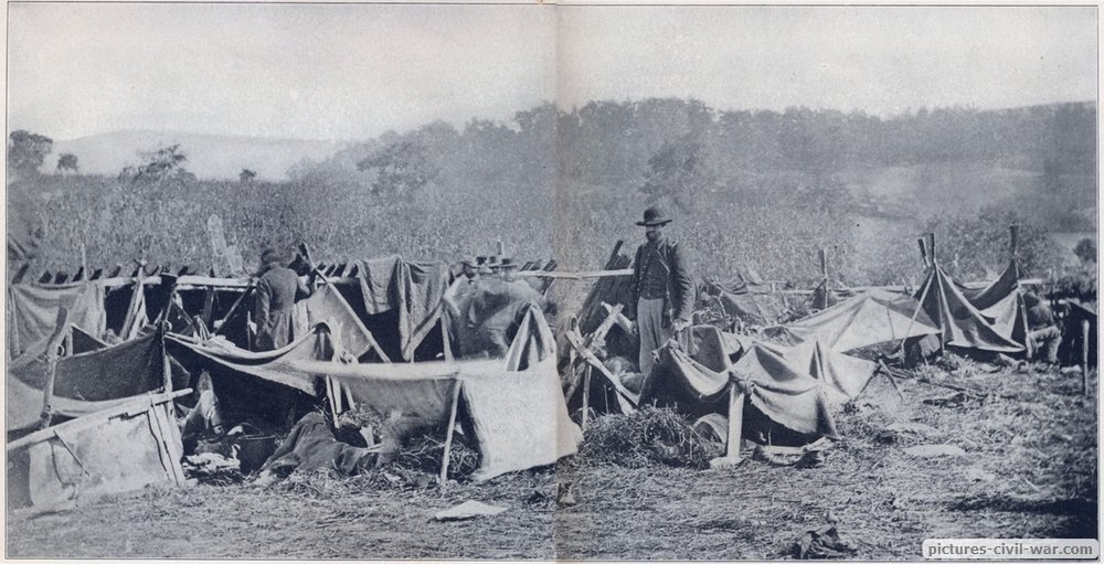 doctor hurd antietam confederate wounded